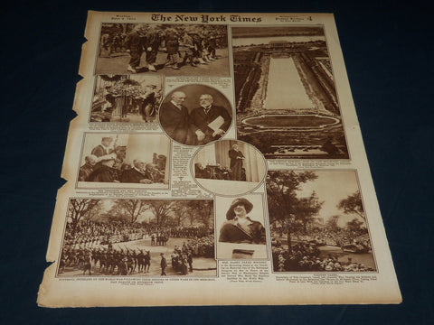 1922 JUNE 4 NEW YORK TIMES PICTURE SECTION NO. 4 & 5 - ROBERT LINCOLN - NT 8865