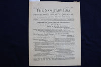 1889 MARCH 1 THE SANITARY ERA - HEALTH JOURNAL - SOFTCOVER - K 811