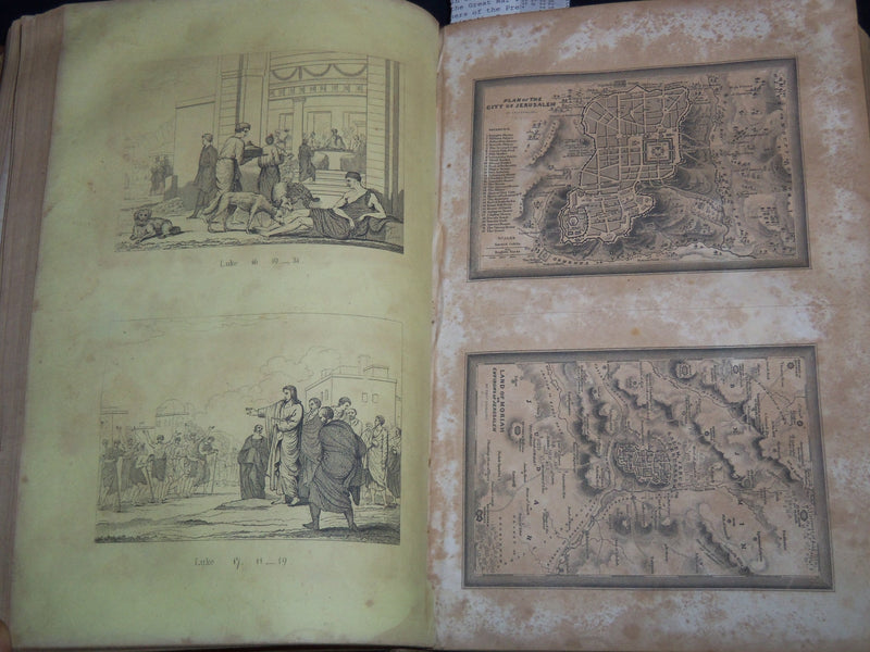 1834 THE COMPREHENSIVE COMMENTARY ON THE HOLY BIBLE - WILLIAM JENKS - KD 4436B