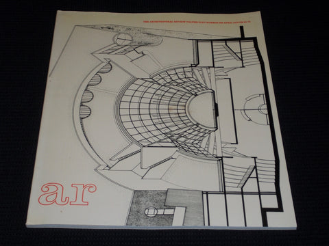 1979 APRIL ARCHITECTURAL REVIEW MAGAZINE - POLY LIBRARY COVER - E 2981