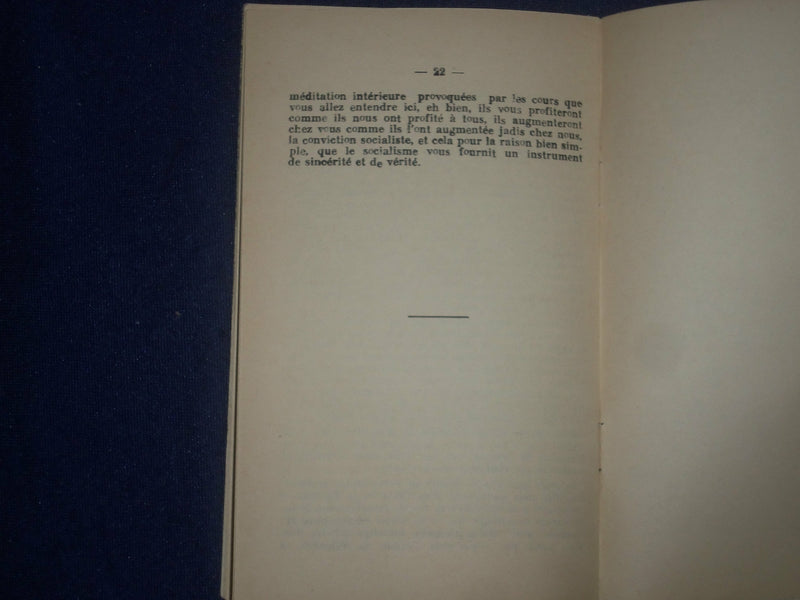 1945 LA METHODE SOCIALISTE - LEON BLUM - FRENCH TEXT - J 6432