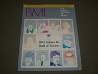 1986 BMI MANY WORLDS OF MUSIC MAGAZINE ISSUE NUMBER 1 - HALL OF FAMERS - SP 6065