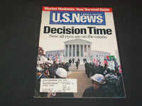 2000 DECEMBER 11 U.S. NEWS & WORLD REPORT MAGAZINE - DECISION TIME - SP 7703
