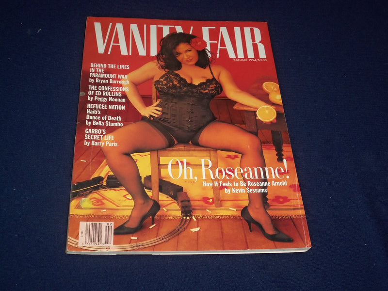1994 FEBRUARY VANITY FAIR MAGAZINE - ROSEANNE ARNOLD - SP 4339