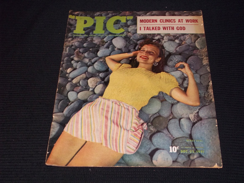 1941 DECEMBER 23 PIC MAGAZINE - RENEE HAAL FRONT COVER - E 20559