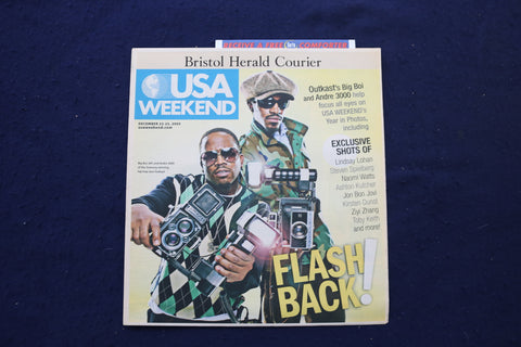2005 DEC 23-25 USA WEEKEND MAGAZINE - BIG BOI & ANDRE 3000 COVER - E 18278