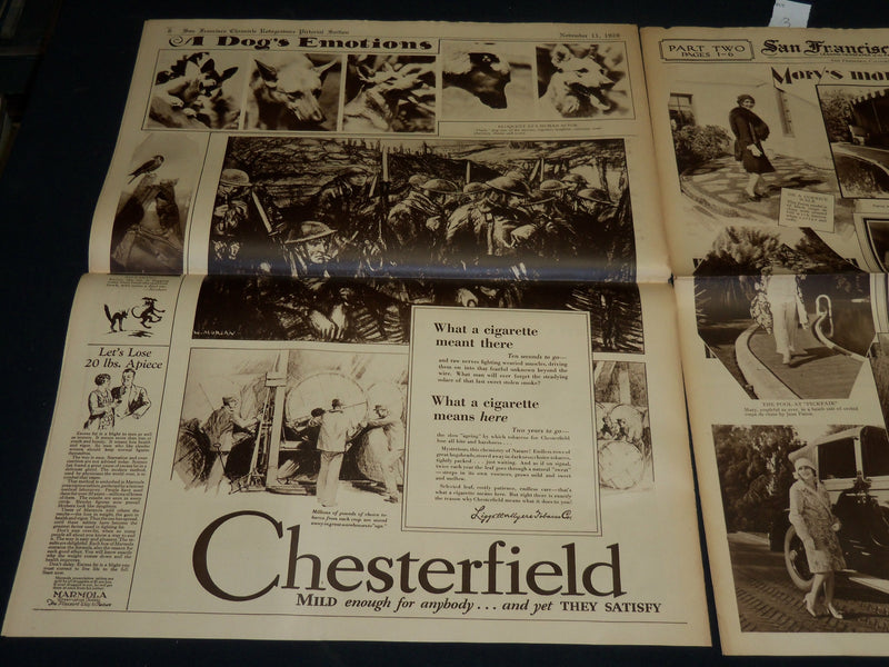 1928 NOVEMBER 11 SAN FRANCISCO CHRONICLE ROTO SECTION - ZULULAND - NP 5104
