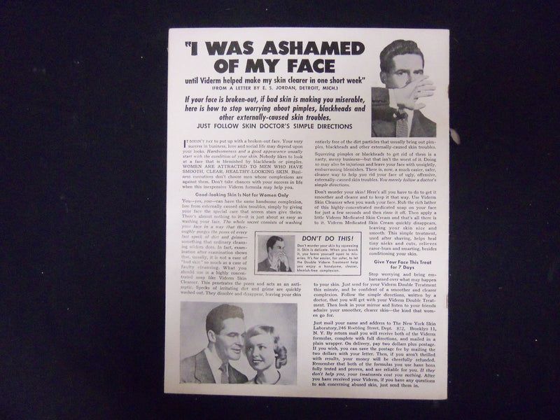 1952 JULY PIX MAGAZINE - NICE COVER, PHOTOS, ARTICLES & ADS - ST 3290