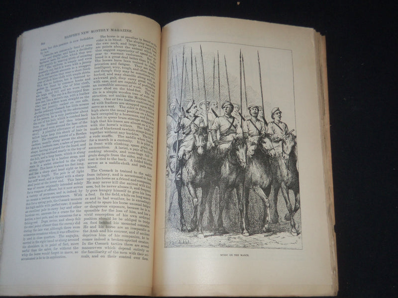 1887 HARPER'S MONTHLY MAGAZINE -COMPLETE YEAR- NICE ILLUSTRATIONS & ADS- WR 1417