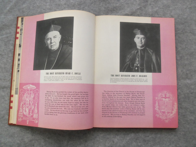 1951 TROJAN NORTH CATHOLIC HIGH SCHOOL YEARBOOK - PITTSBURGH, PA - YB 3177