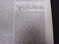 1908 SATURDAY REVIEW 2 BOUND VOLUMES - COMPLETE YR- PUBLISHED IN LONDON - R 1090