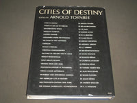 1967 CITIES OF DESTINY BOOK EDITED BY ARNOLD TOYNBEE - GREAT PRINTS - I 1489