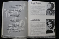 1940'S GERTRUDE LAWRENCE IN NOEL COWARD'S TONIGHT AT 8:30 PROGRAM - K 2290
