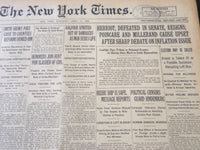 1925 APRIL 11 NEW YORK TIMES - RUTH'S CONDITION IS MUCH IMPROVED - NT 5435