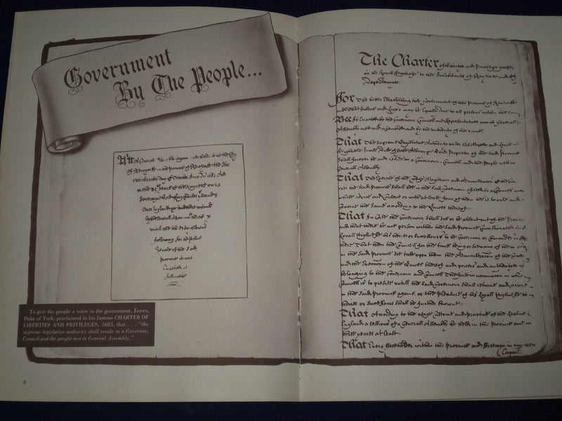1949 NEW YORK STATE FREEDOM TRAIN OFFICIAL DOCUMENT BOOK - SOFTCOVER - KD 2264