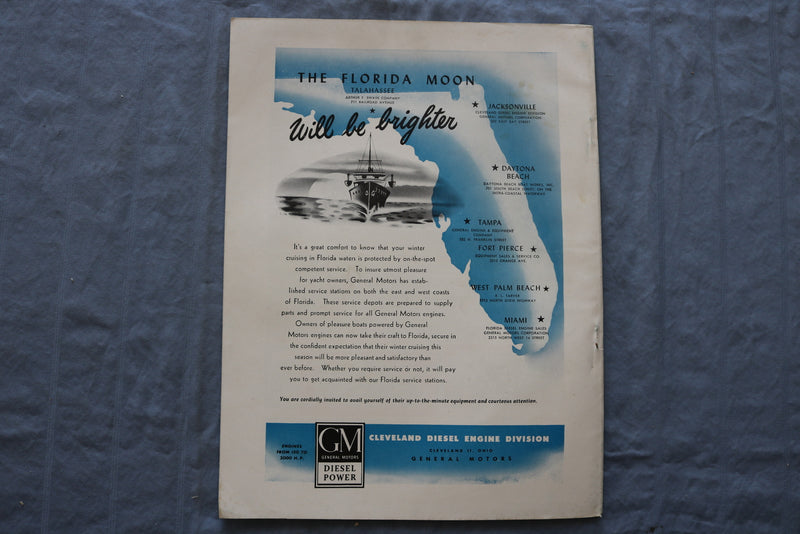 1947 DECEMBER YACHTING MAGAZINE - THE CRUISE OF THE 