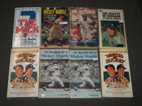 1960'S-1980'S NEW YORK YANKEES PAPERBACK BOOKS LOT OF 16 -MANTLE- FORD - CW 6000