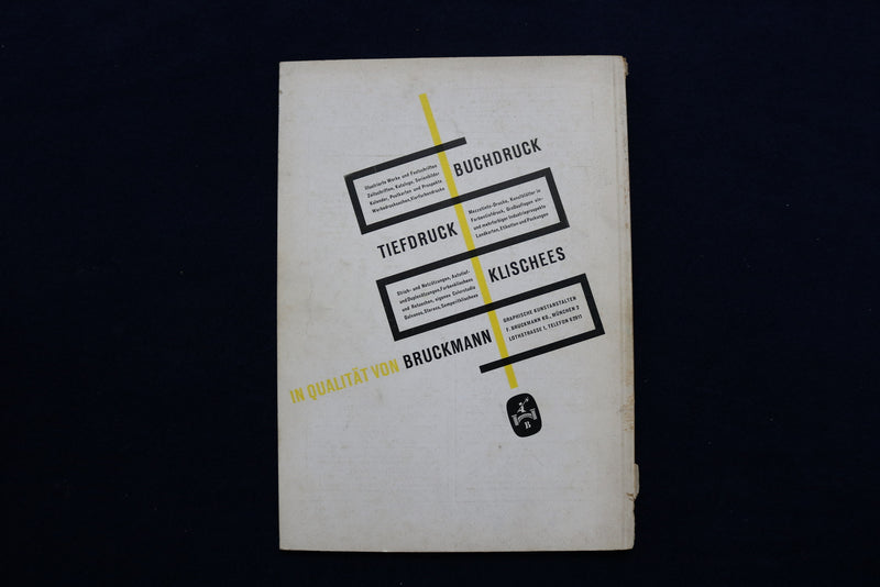 1953 JANUARY GEBRAUCHS GRAPHIK MAGAZINE - GERMAN/ENGLISH TEXT - E 11214