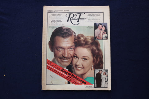 1971 SEP RADIO TIMES MAGAZINE - CLARK GABLE & SUSAN HAYWARD COVER - E 18521