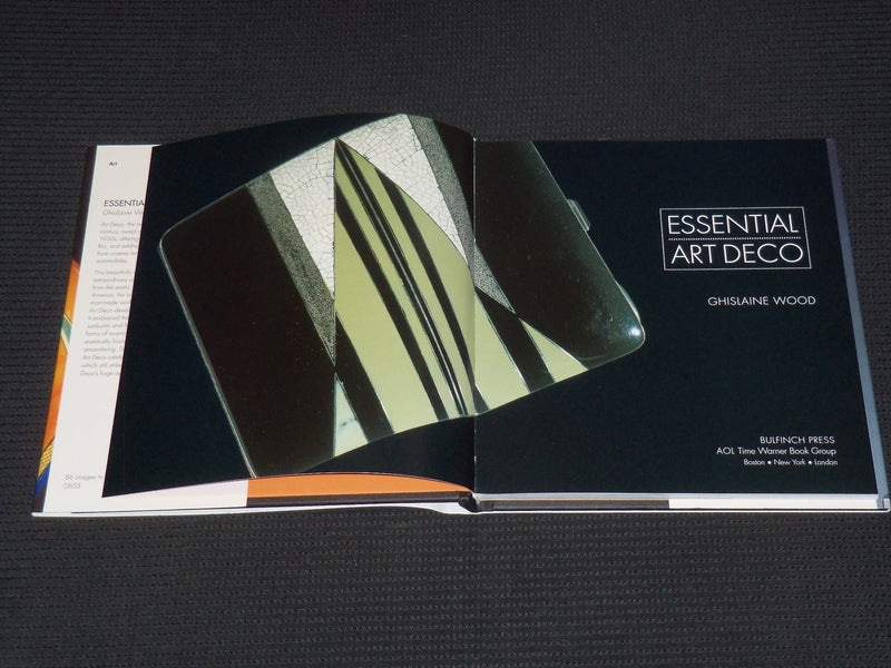 2003 ESSENTIAL ART DECO HARDCOVER BOOK BY GHISLAINE WOOD - KD 6494P