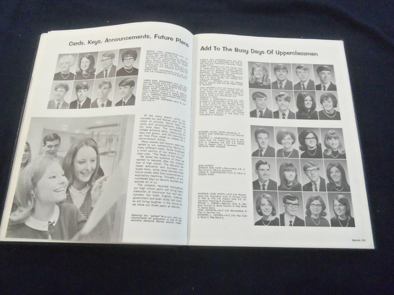 1969 WIGWAM WARREN CENTRAL HIGH SCHOOL YEARBOOK - INDIANAPOLIS, IN - YB 2661
