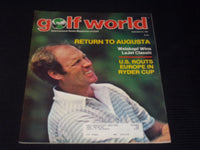 1981 SEPTEMBER 25 GOLF WORLD MAGAZINE - TOM WEISKOPF FRONT COVER - E 6886