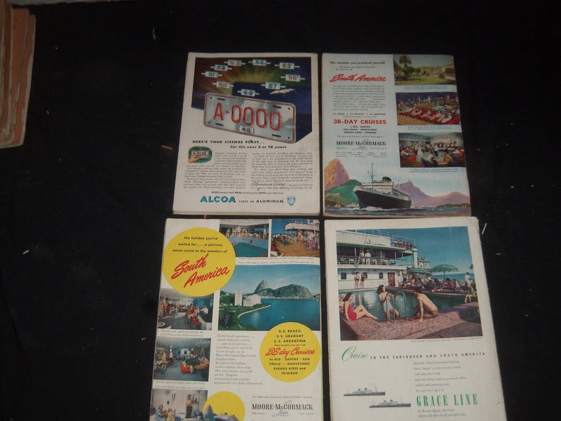 1931-1948 THE ATLANTIC MONTHLY MAGAZINE-LOT 18 ISSUES-STORIES & ARTICLES-WR 1364