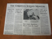 1968 JULY 6 THE CHRISTIAN SCIENCE MONITOR-ROCKEFELLER-REAGAN GIVEN EDGE- NP 4650