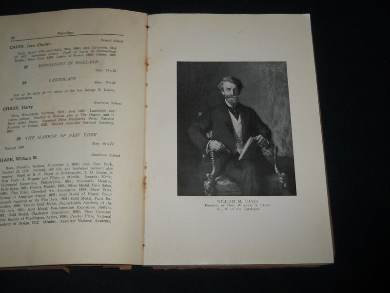 1917 CATALOGUE OF THE PAINTINGS IN THE CORCORAN GALLERY OF ART - J 3897