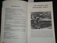 1968 ALL POCKET AND CARON BILLLIARD GAMES RULE BOOK - J 8937