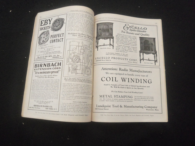 1929 MARCH CITIZENS RADIO CALL BOOK MAGAZINE AND SCIENTIFIC DIGEST - B 432L