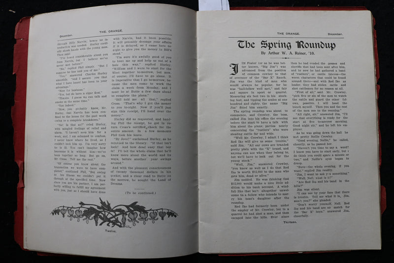 1909 DECEMBER THE ORANGE MAGAZINE - CHRISTMAS NUMBER - WHITE PLAINS - K 2204