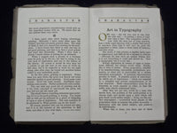 1909 AUGUST-SEPTEMBER CHARACTER ART-IN-INK SOFTCOVER BOOK - J 9649