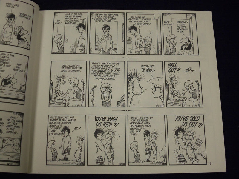 1988-1990 BLOOM COUNTY BOOK BY BERKE BREATHED LOT OF 3 - COMIC - KD 2227