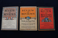1925 AMERICAN REVIEW OF REVIEWS MAGAZINE - COMPLETE YEAR - LOT OF 12 - O 3305