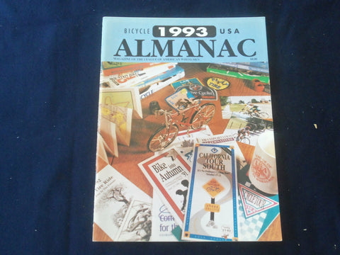 1993 BICYCLE USA ALMANAC MAGAZINE - ST 1765K