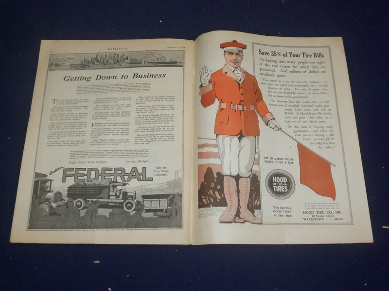1919 JANAURY 4 COLLIER'S MAGAZINE - ANNUAL AUTOMOTIVE NUMBER - ST 6789
