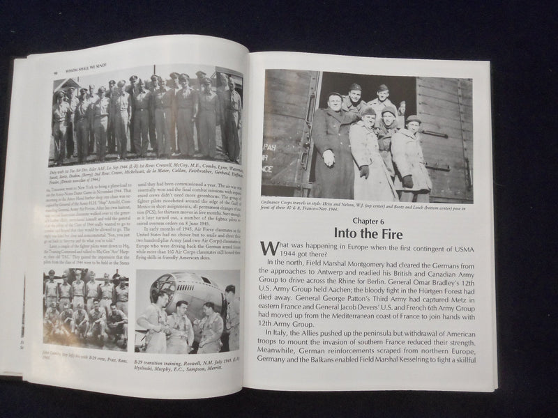 1995 WHOM SHALL WE SEND HARDCOVER BOOK - KD 1111I