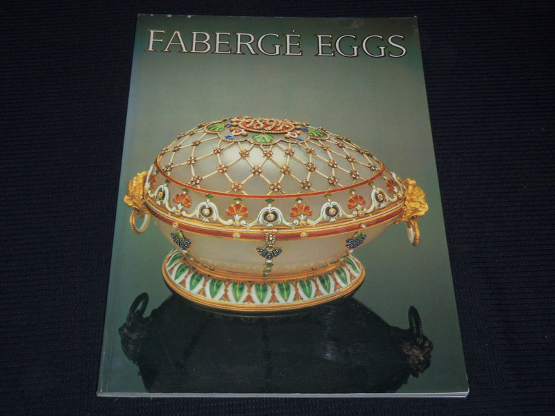 1995 FABERGE EGGS SOFTCOVER BOOK BY CHRISTOPHER FORBES - GREAT PHOTOS - I 1843E