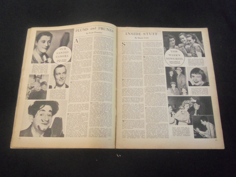 1936 MAY 2 RADIO GUIDE MAGAZINE - PAULINE MORIN ILLUSTRATED COVER - SP 9517D