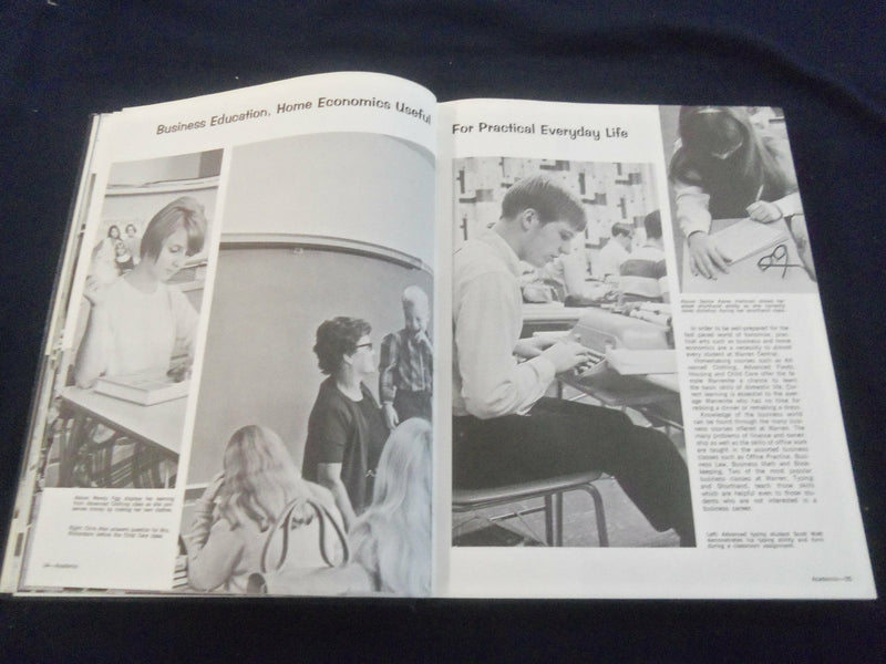 1969 WIGWAM WARREN CENTRAL HIGH SCHOOL YEARBOOK - INDIANAPOLIS, IN - YB 2661