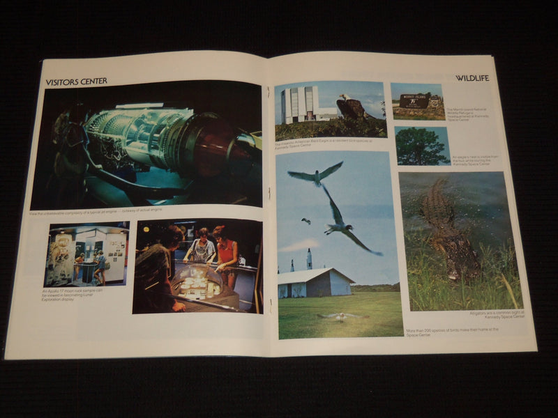 1970'S JOHN F. KENNEDY SPACE CENTER SOUVENIR BOOK - NICE PHOTOS - J 7883