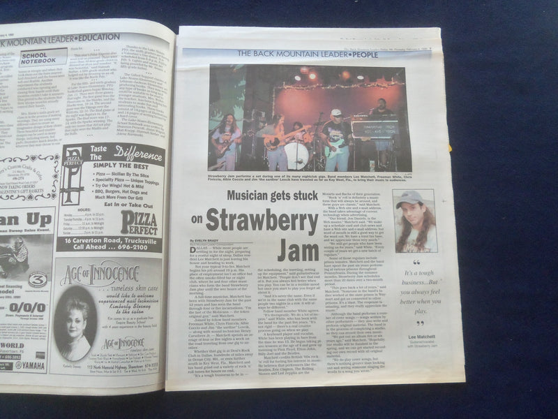 1999 FEB 4 THE BACK MOUNTAIN LEADER NEWSPAPER-SHAVERTOWN, PA-K. PARSONS -NP 6171