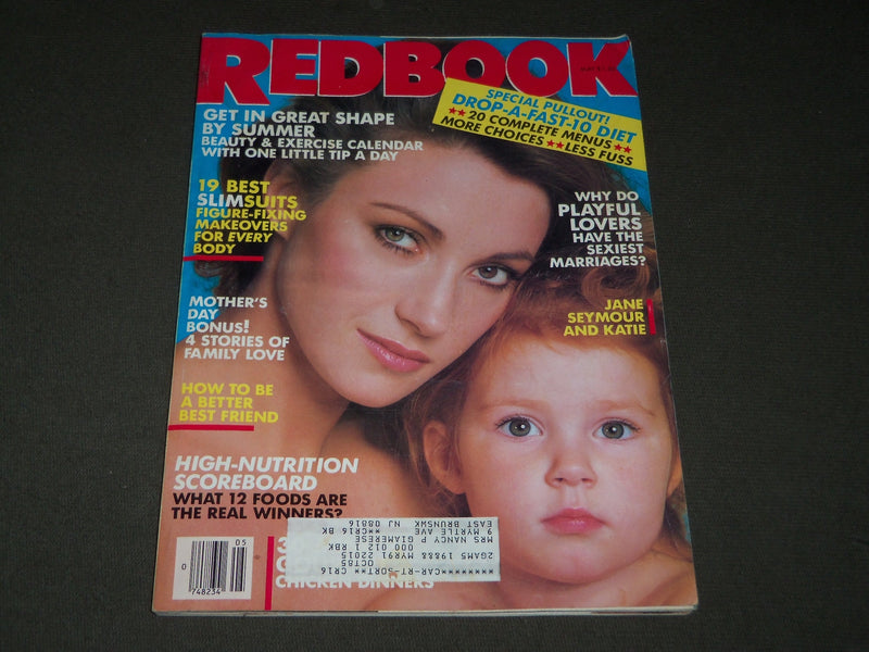 1985 MAY REDBOOK MAGAZINE - JANE SEYMOUR COVER - B 3053