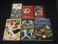 ASSORTED SPORT MEDIA GUIDES LOT - 19 PIECES - BASEBALL - FOOTBALL - KD 1E