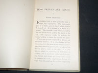 1921 HOW PRINTS ARE MADE BOOK BY ATHERTON CURTS LOT OF 2 - SOFTCOVER - J 9213