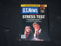 1993 MAY 10 U.S. NEWS & WORLD REPORT MAGAZINE-BILL & HILLARY CLINTON COVER- B 61