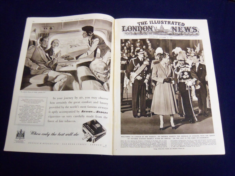 1962 OCTOBER 23 ILLUSTRATED LONDON NEWS MAGAZINE - QUEEN ELIZABETH - E 8123