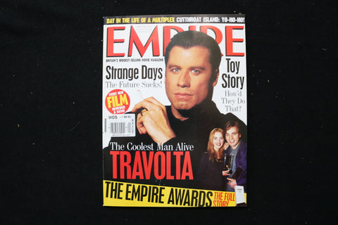 1996 APRIL EMPIRE MAGAZINE - JOHN TRAVOLTA COVER - E 24145