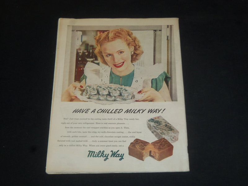 1948 JULY 3 COLLIER'S MAGAZINE - GREAT ILLUSTRATIONS, ARTICLES & ADS - SP 7858